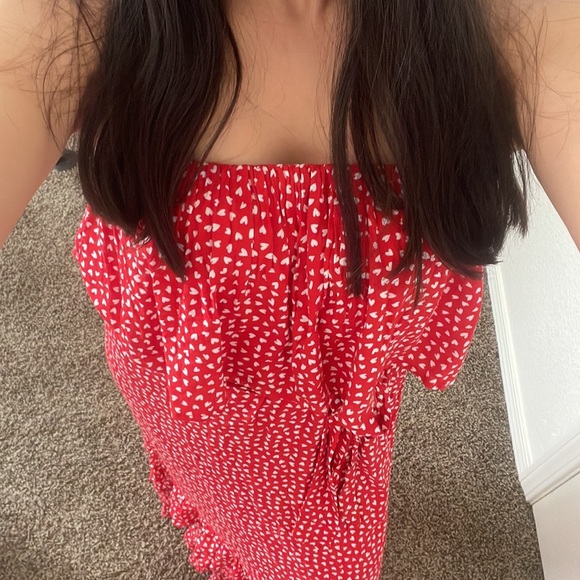 Strapless maxi dress - Picture 3 of 5